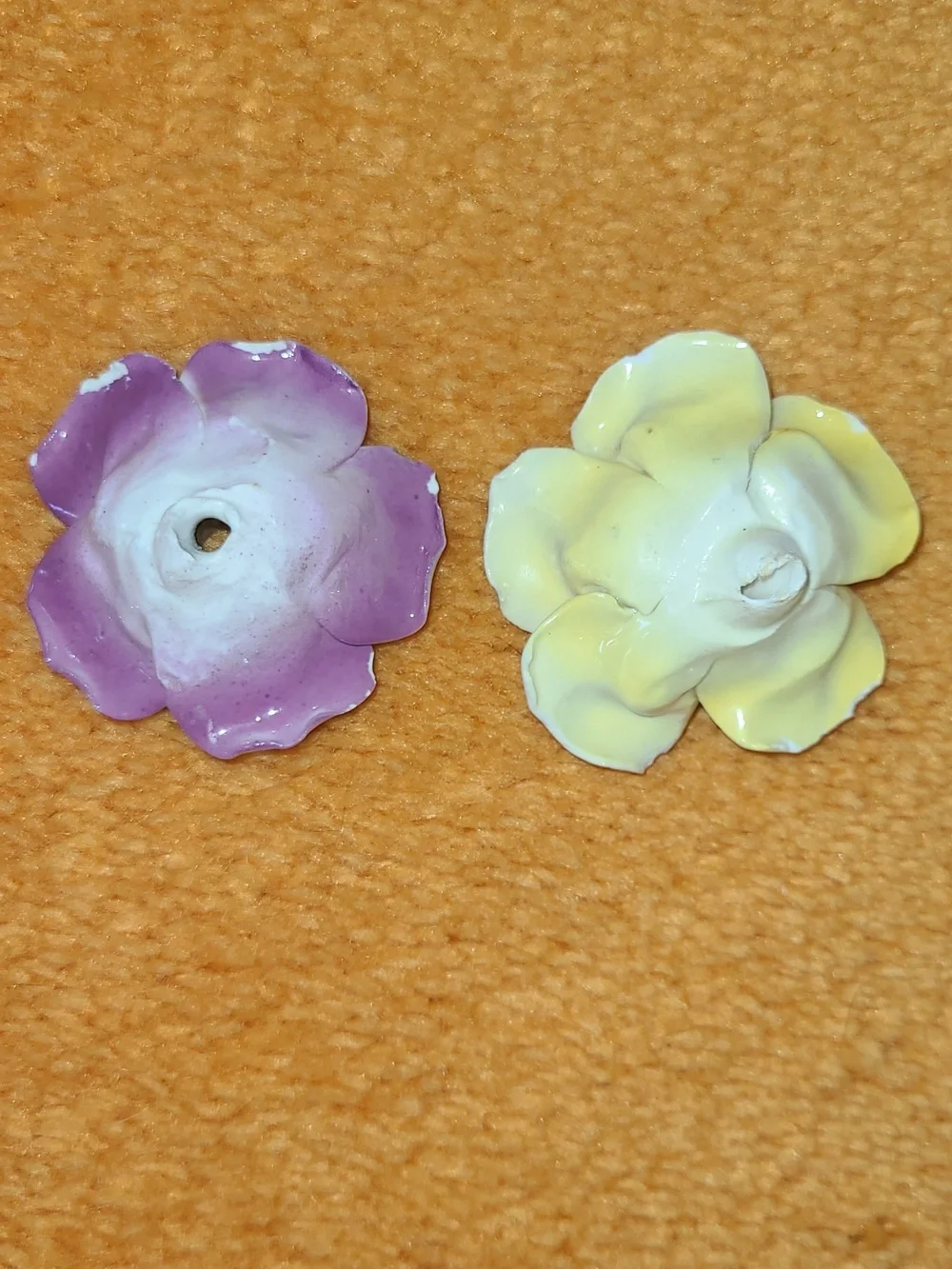 Capodemonte  Enamel Flowers